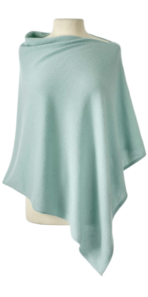 Cashmere Cape in Aloe