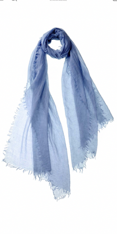 Alta Featherweight Cashmere Scarf in Thistle Melange