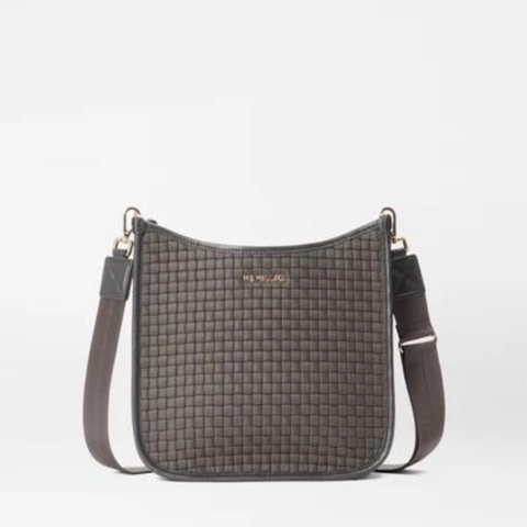 MZ Wallace Woven Box Crossbody in Magnet