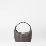 MZ Wallace Mini Woven Hobo in Magnet