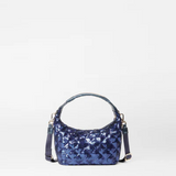 MZ Wallace Mini Hobo Sapphire Sequin