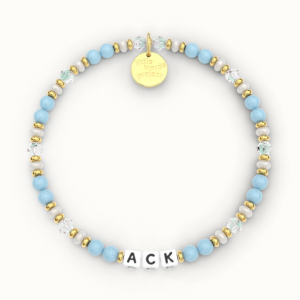 Little Words Project ACK Chambray Bracelet