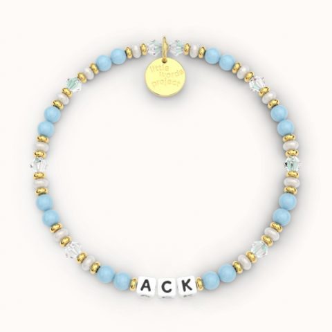 Little Words Project ACK Chambray Bracelet