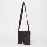 MZ Wallace Metro Flat Crossbody in Black