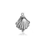 Clam Shell Charm in Sterling Silver by Jet Set Candy