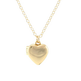 Small Heart Locket in Gold